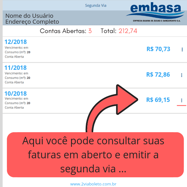 2ª via embasa 2ª via embasa